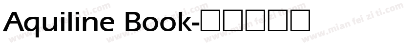 Aquiline Book字体转换